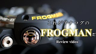 Review for Casio Frogman GWF-A1000-1A. This is Analog display but Frogman.