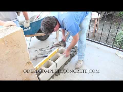 How to build and extend an existing Block Wall How to build and extend an existing Block Wall