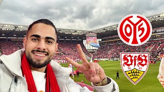 MAINZ DOMINIERT SPITZENSPIEL 😍EUROPA WIR KOMMEN🥵Mainz05 vs. VfB Stuttgart Stadionvlog 🏟️