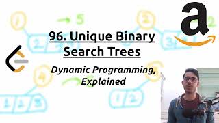 Unique Binary Search Trees | LeetCode | DP Solution, Explained