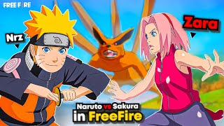 Naruto vs Sakura In Free Fire 😍