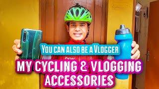 My Cycling and Vlogging Accessories | How to be a Cycling Vlogger | Accessories Collection Explained