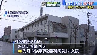 札幌呼吸器科病院でクラスター　患者や看護師に【HTBニュース】