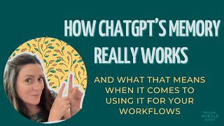 How ChatGPT’s Memory Really Works