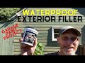 Best Exterior Wood Filler: Garage Paint Project