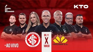 (AO VIVO) SUPER JORNADA KTO: INTERNACIONAL X CRICIÚMA | CAMPEONATO BRASILEIRO | #213