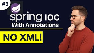 Spring IoC with Annotations | Java-based Dependency Injection in Spring | No XML Required