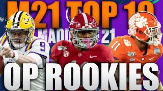 Madden 21 Top 10 Overpowered Rookies To Use In Franchise!