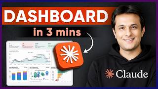I Created a Full Dashboard in 3 Minutes Using Claude AI (No Code)