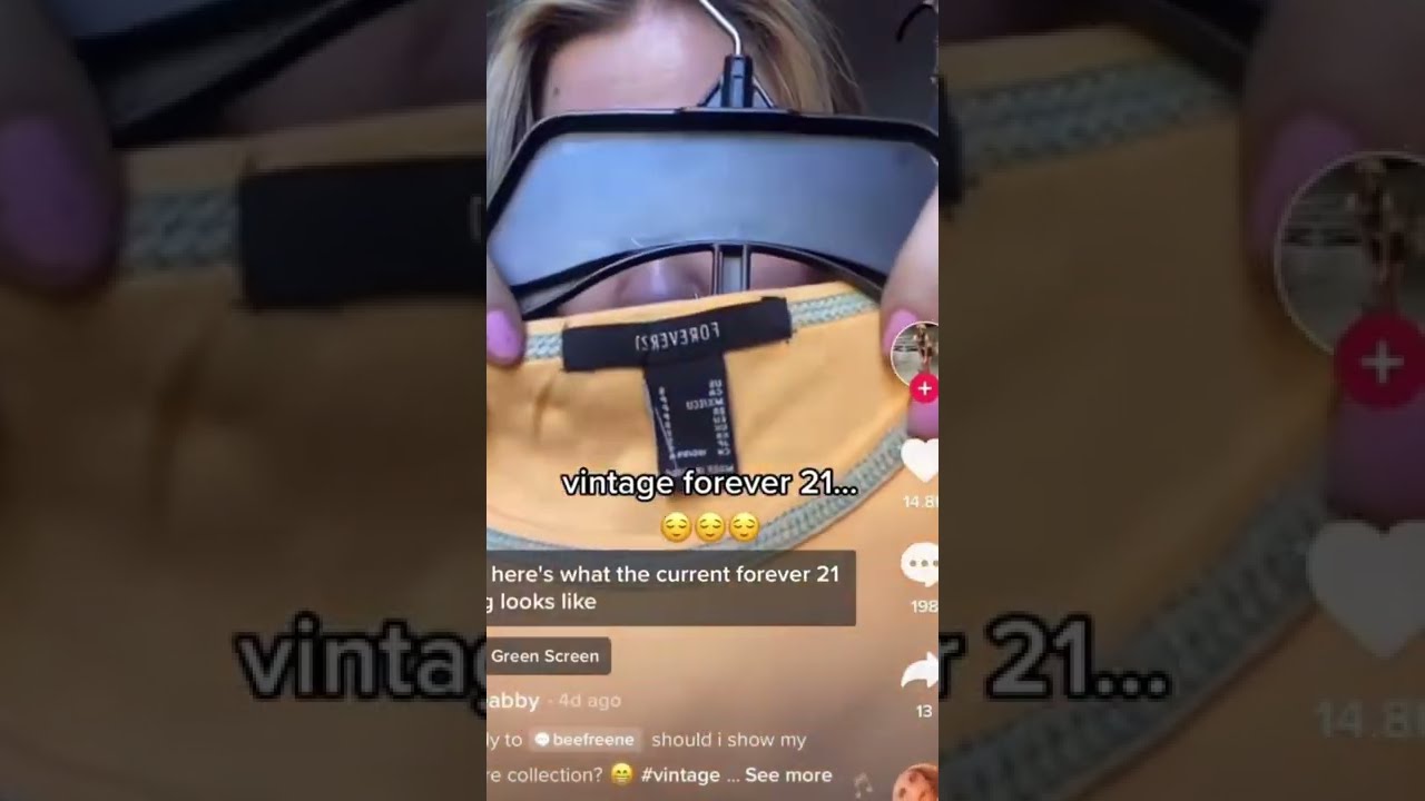 VINTAGE FOREVER 21?!? #shorts