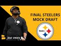 2022 Pittsburgh Steelers FINAL Mock Draft + 2022 NFL Draft Rumors