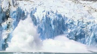 Huge glacier breaks off in perito moreno glacier, patagonia | climate change 2k18 | shockwave (1/2)