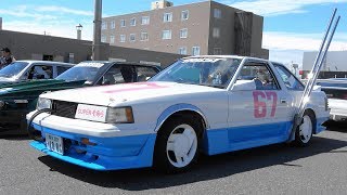 1982 TOYOTA SOARER GZ10 シャコタン☆ブギ ハジメちゃんソアラ仕様 - 第4回地域創生モーターショー in 侍・士別