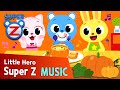 [Music] Pumpkin Song Little Hero Super Z l Nursery Rhymes & Kids Songs | English Kids Song