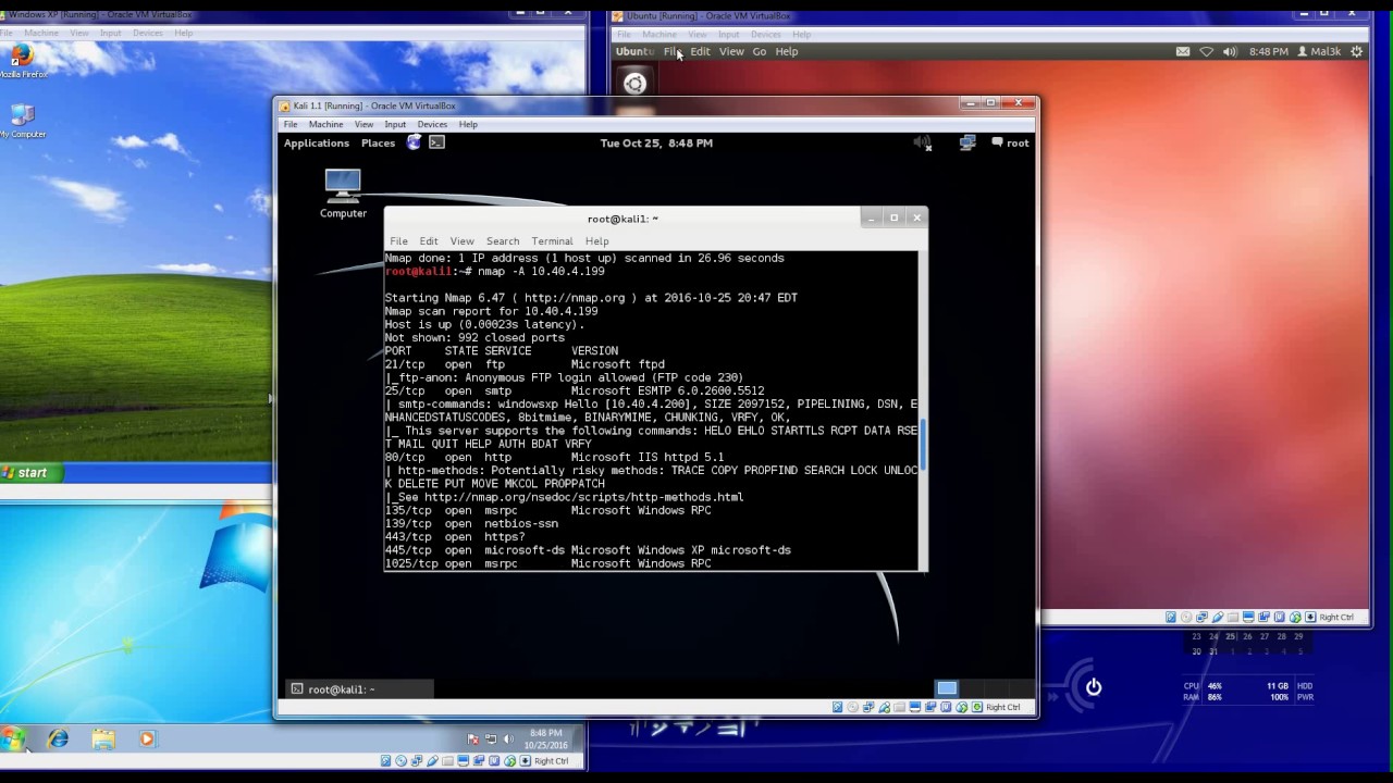 Using Nmap And Metasploit - YouTube