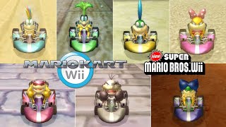 Koopalings In Mario Kart Wii [New Super Mario Bros. Wii]