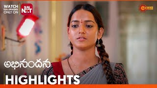 Abhinandana - Highlights of the day | Watch full EP only on Sun NXT | 16 Dec 2024 | Gemini TV