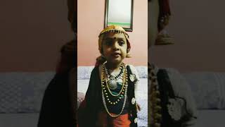 ನನ್ನ ಮಗನ ಅವತಾರ ನೋಡಿ 😍kids short video #youtube viral short #my son decorateing in girl #son  video #