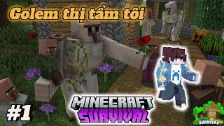 MINECRAFT SINH TỒN 1.21 #1 Khởi Đầu Không Gì Đau Hơn Khi Bị Golem Vả Vỡ Mồm - MoroGaming