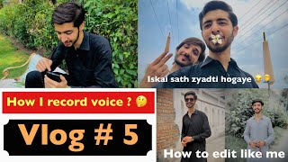 How do I record my Voice and Edit my Tiktok videos | How to record clear voice | Prequel Editing