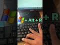 shortcut keys for screen recording on windows 10 shorts shortcutkeys computerknowledge computer