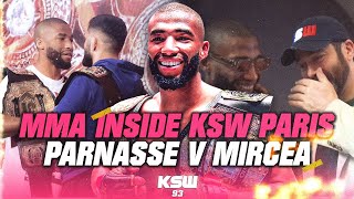 MMA Inside : Parnasse au KSW Paris, première en France et choix de carrière