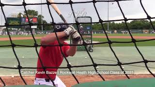 Catcher Kevin Bazzell Rockwall Heath High School Class of 2021