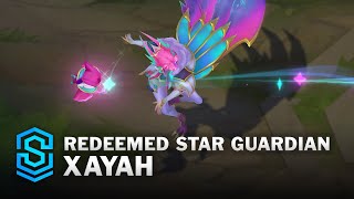 Redeemed Star Guardian Xayah Skin Spotlight - Pre-Release - PBE Preview - League of Legends