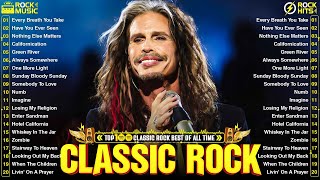 Aerosmith, Nirvana, Acdc, Queen, Bon Jovi, Scorpions, Guns N Roses🔥Best Classic Rock Of 70s 80s 90s