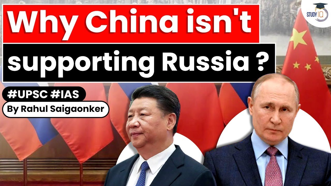 China Is Diplomatically Supporting Russia But Not Militarily. Know All ...