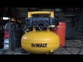 A farmer's unboxing and quick review of the Dewalt Pancake Air Compressor : DWFP55126