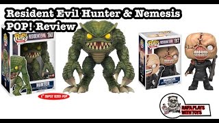 Resident Evil Hunter \u0026 Nemesis POP! Vinyl Figures Review (Rafa Plays With Toys)