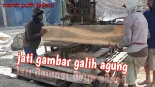 PROSES PENGGRAJIAN JATI AGUNG JATI ADILUHUR