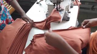 How to make a T- Shirts | Sleeve Hemming