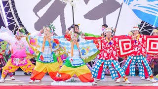 [4K] 神明小町　1回目　富山のよさこい祭り 2023 日曜日