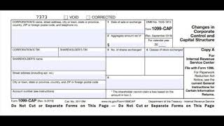 Patrick Devine Explains IRS Form 1099-CAP
