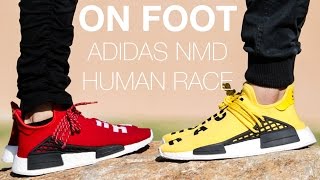 All black Human Race NMD on feet (Custom) HD All black Human Race NMD on feet (Custom) HD