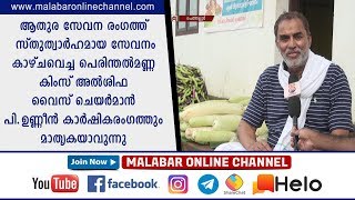 പെരിന്തൽമണ്ണ കിംസ് അൽശിഫ വൈസ് ചെയർമാൻ  പി.ഉണ്ണീൻ കാർഷികരംഗത്തും  മാതൃകയാവുന്നു