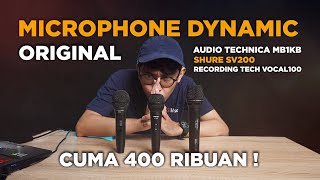 Rekomendasi Microphone Mic Dynamic di Harga 400 RIBUAN Untuk karaoke