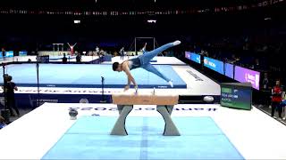 MAYOL Santiago (ARG)_2023 Artistic Worlds, Antwerp (BEL)_Qualifications_Pommel Horse