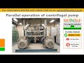 Parallel operation of centrifugal pump (with english subtitles) | Pumps in parallel