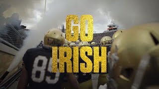 @NDFootball | Go Irish. Beat Lobos. (2019)