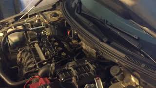 Чистим двигатель с помощью Shumma на Mitsubishi Lancer 10