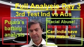 Pujara & Vihari Case| Racial abuse to Siraj | Injury to Pant & Jadeja |India vs Aus 3rd Test 2021