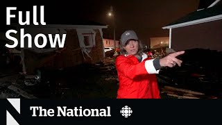 CBC News: The National | Fiona’s destruction, COVID travel rules, Asteroid crash