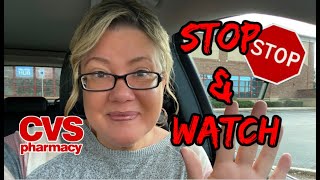 CVS STOP 🛑 & WATCH | THE MISTAKE I MADE TODAY / 11/20 DEALS & MORE!