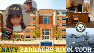 NAVY BARRACKS ROOM TOUR | NORFOLK VIRGINIA