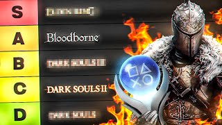 I Platinum'd Every Soulsborne Game and Ranked them on a Tier List