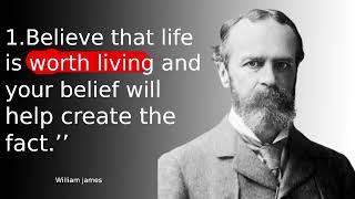 10 Quote "The Philosophy of William James: Insights for a Fulfilling Life"