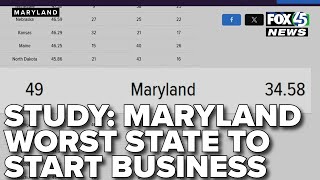 Maryland ranks second worst state to start a business, WalletHub study finds